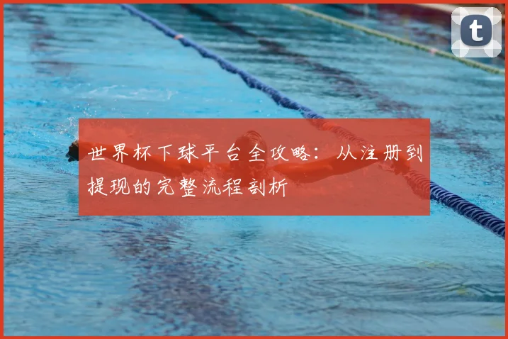 世界杯下球平台全攻略：从注册到提现的完整流程剖析